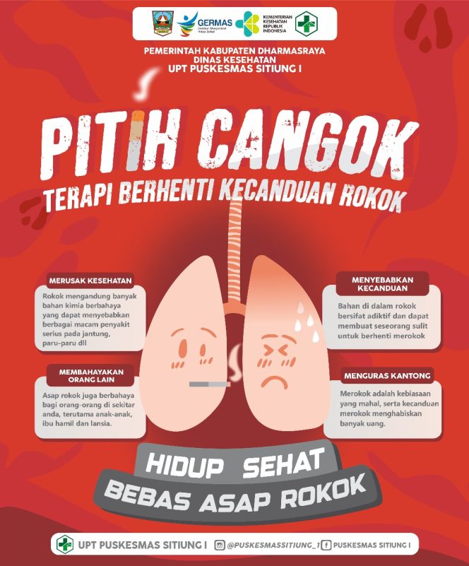 
					“PITIH CANGOK” Terapi Berhenti Kecanduan Rokok Oleh Puskesmas Sitiung 1