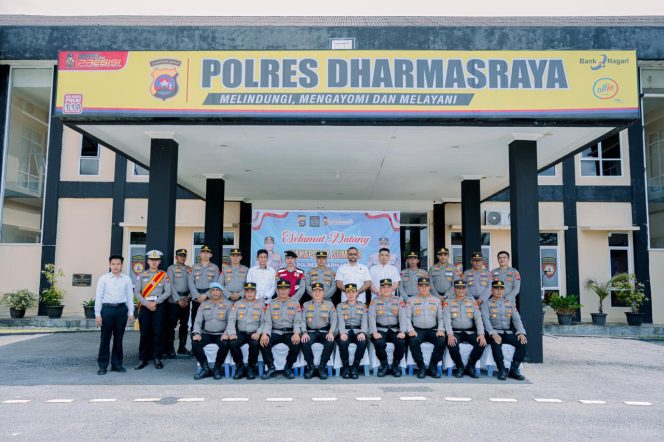 
					Perkuat Sinergi, Wakapolda Sumbar Kunjungi Polres Dharmasraya